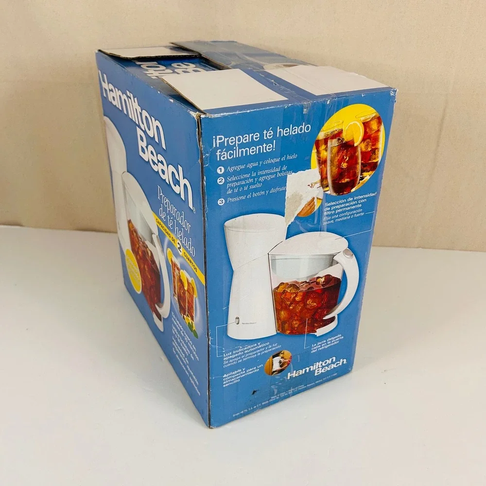 NEW Hamilton Beach 40911 2-Quart Electric Iced Tea Maker